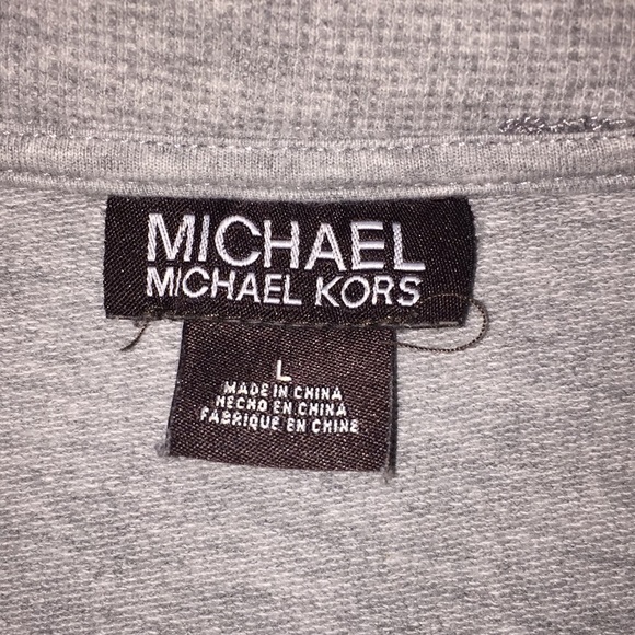 Michael Kors Grey Zip Up - Picture 5 of 5
